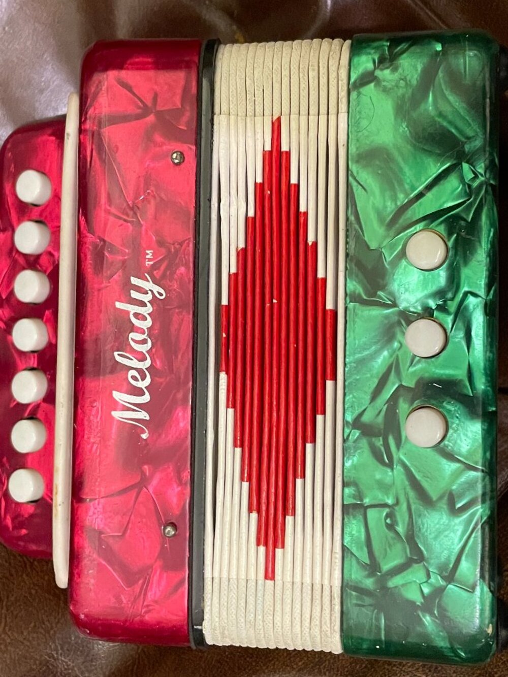 Vintage, Children's Toy Accordion-Melody